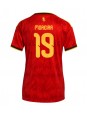 Belgia Diego Moreira #19 Kotipaita Naisten MM-kisat 2026 Lyhythihainen Belgia Diego Moreira #19 Kotipaita Naisten MM-kisat 2026 Lyhythihainen